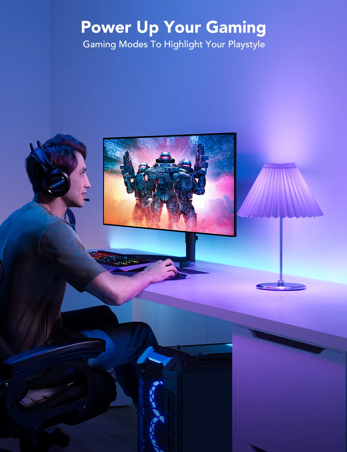 Llambë smart LED Govee RGBWW E27 1200lm 12W
