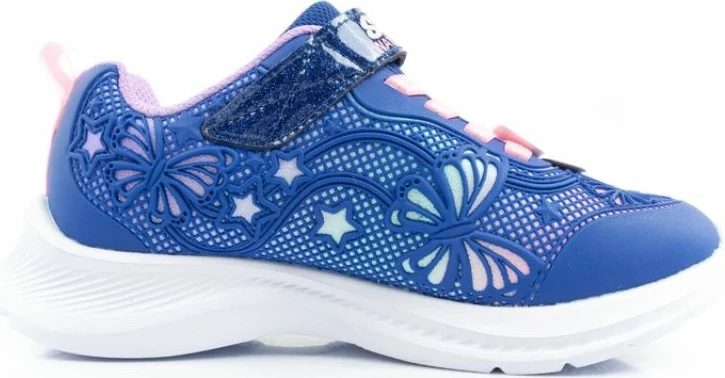 Atlete për fëmijë Skechers për femra, me shkëlqim [Madhësia: 33.5]
