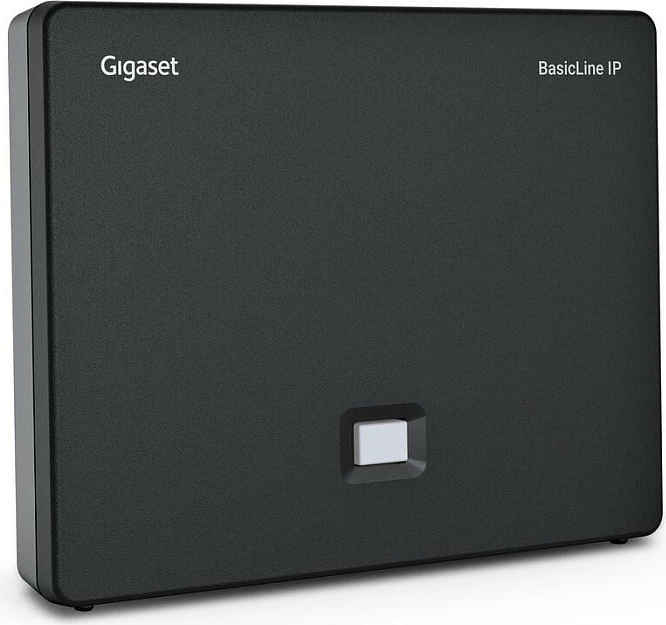 Bazë telefoni VoIP Gigaset BasicLine IP, DECT/GAP, deri 6 telefona dore, 4 thirrje, e zezë