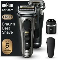 Makinë rroje Braun Series 9 Pro+ 9565cc, Wet & Dry, bateri Li-Ion, Metallic
