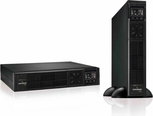 UPS TECNOWARE EVO DSP PLUS FGCEDP2402RTIEC 2400VA Rack/Tower, e zezë