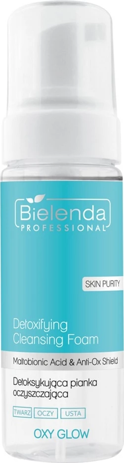 Shkumë pastruese për femra Bielenda Professional Oxy Glow Detoxifying, 160ml