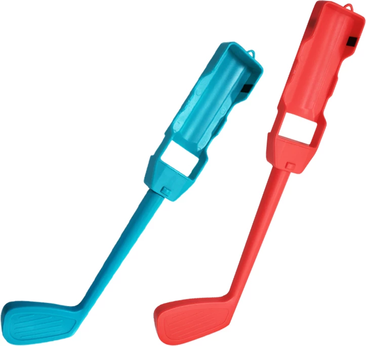 Set aksesorësh për Nintendo Switch, Hurtel, Nintendo Switch Sports 10-in-1, për Joy-Con, 10 pjesë, kuqe e kaltër