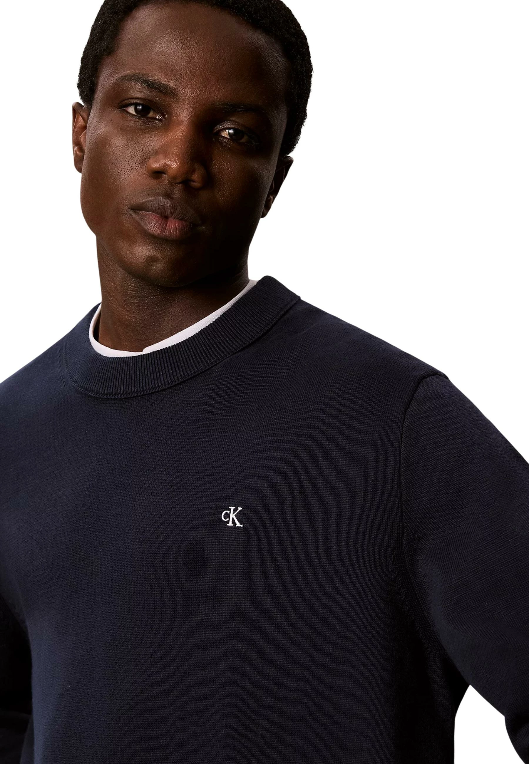 Xhemper për meshkuj Calvin Klein Jeans LV04RH325G, blu [Madhësia: M]