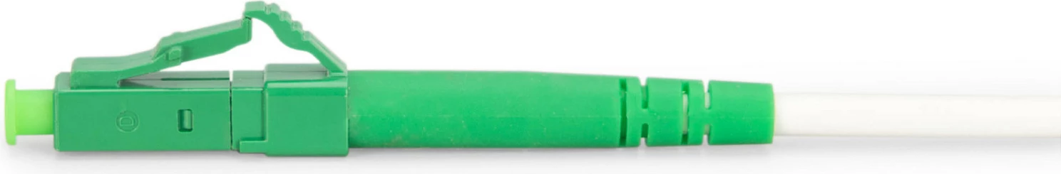 Kabllo optike Digitus LWL LC/APC në LC/APC, 10m, singlemode, e bardhë/gjelbër