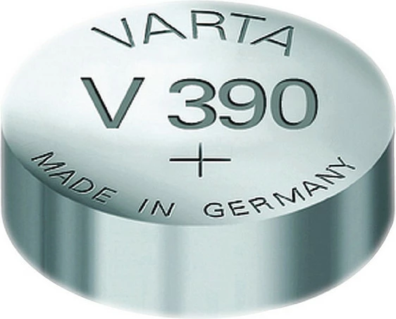 Bateri buton VARTA V390 (SR54), 1.55V, 80mAh, argjendtë