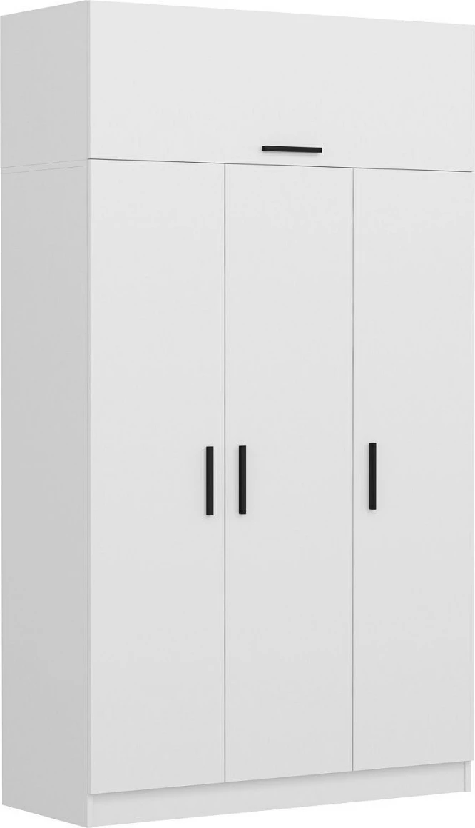 Dollap për dhomë gjumi, ngjyrë e bardhë, Skye Decor, Kale 255