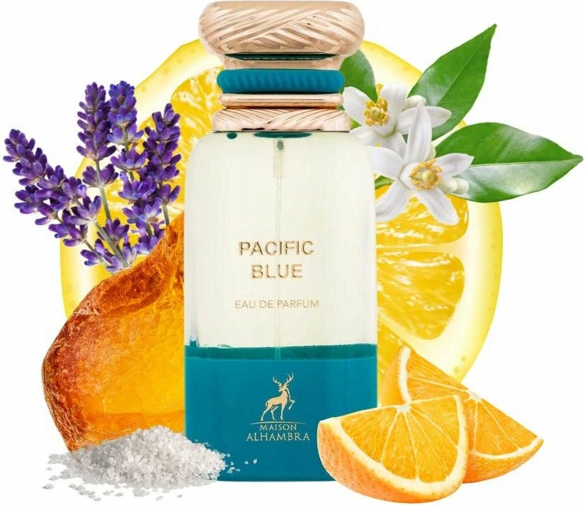 Parfum unisex Maison Alhambra Pacific Blue EDP 80 ml