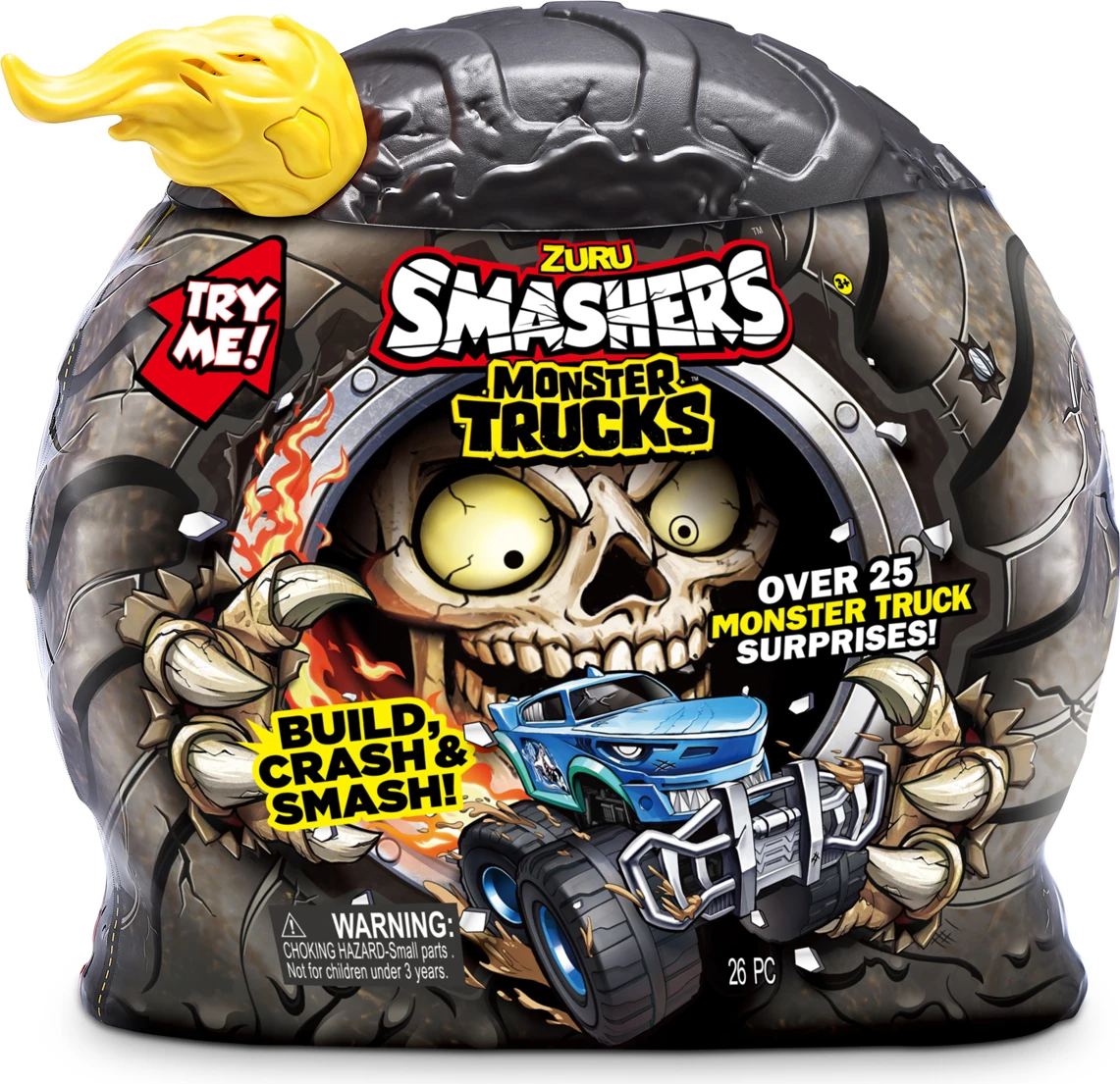 Smashers Monster Truck Surprise by ZURU (Styles Vary)