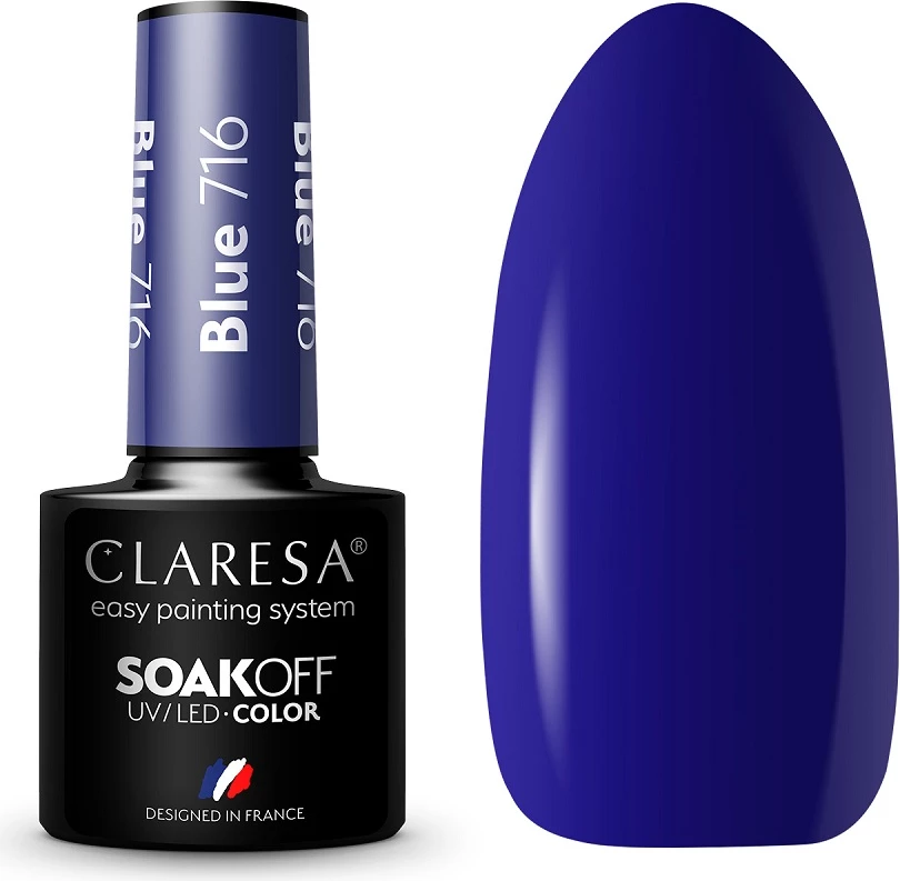 Llak për thonj Claresa 716 blue 5g