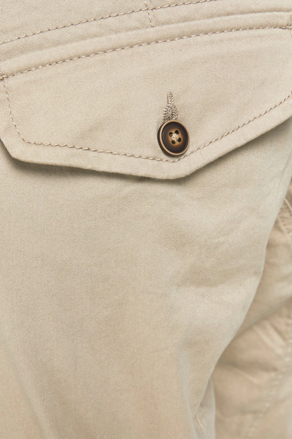 Pantallona për meshkuj Jack & Jones JPSTPAUL JJFLAKE ANA 542, bezhë [Madhësia: W27 L30]