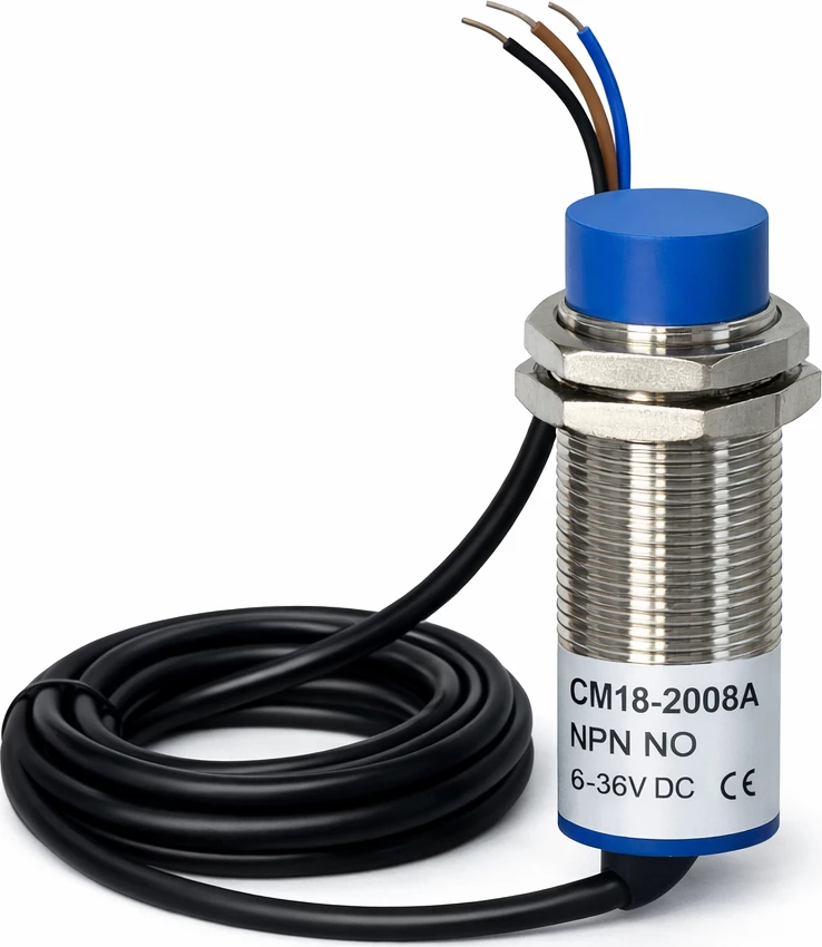 Sensor induktiv CM18-2008A NPN NO 6-36VDC