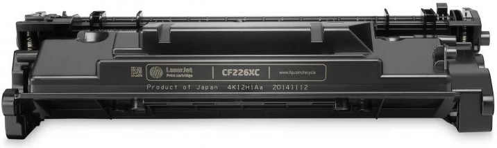Toner, HP, 26X (CF226XC), rendiment i lartë 9000 faqe, i zi