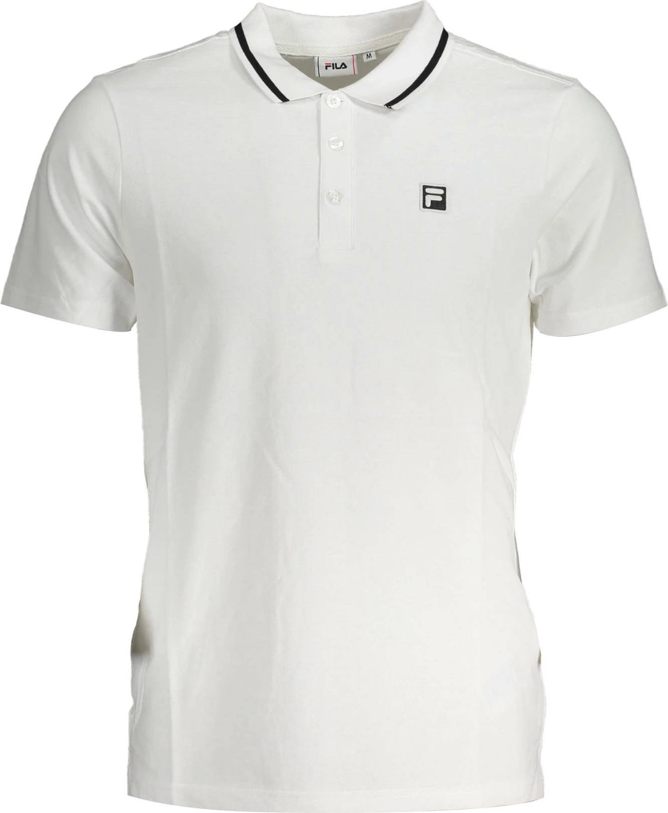 Polo shirt FILA meshkuj, të bardhë