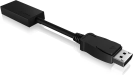 Adapter DisplayPort në HDMI ICYBOX IB-AC508a 4K, i zi, 1 copë