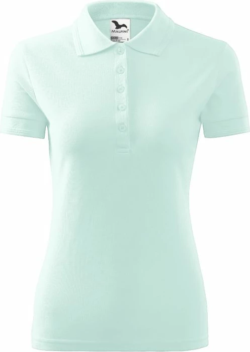 Polo maicë Malfini për femra, blu [Madhësia: XL]