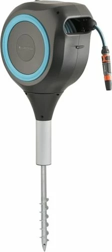 Rrotullues zorre kopshti Gardena RollUp M 20 m, 11 mm, gri/blu