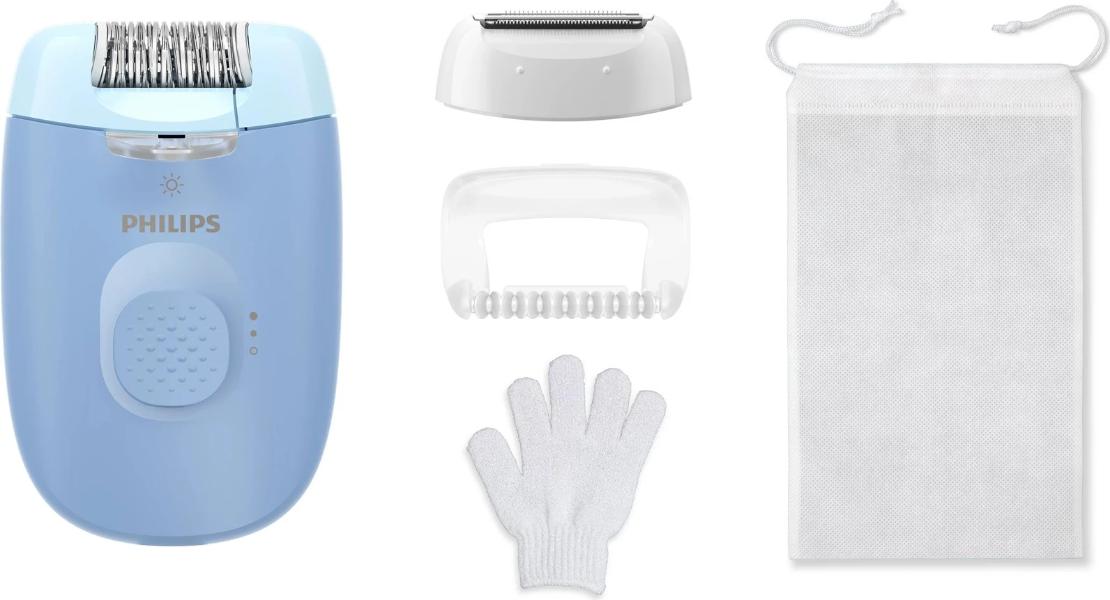 Epilator Philips Series 4000 BRE247/00 me kabllo, kaltër