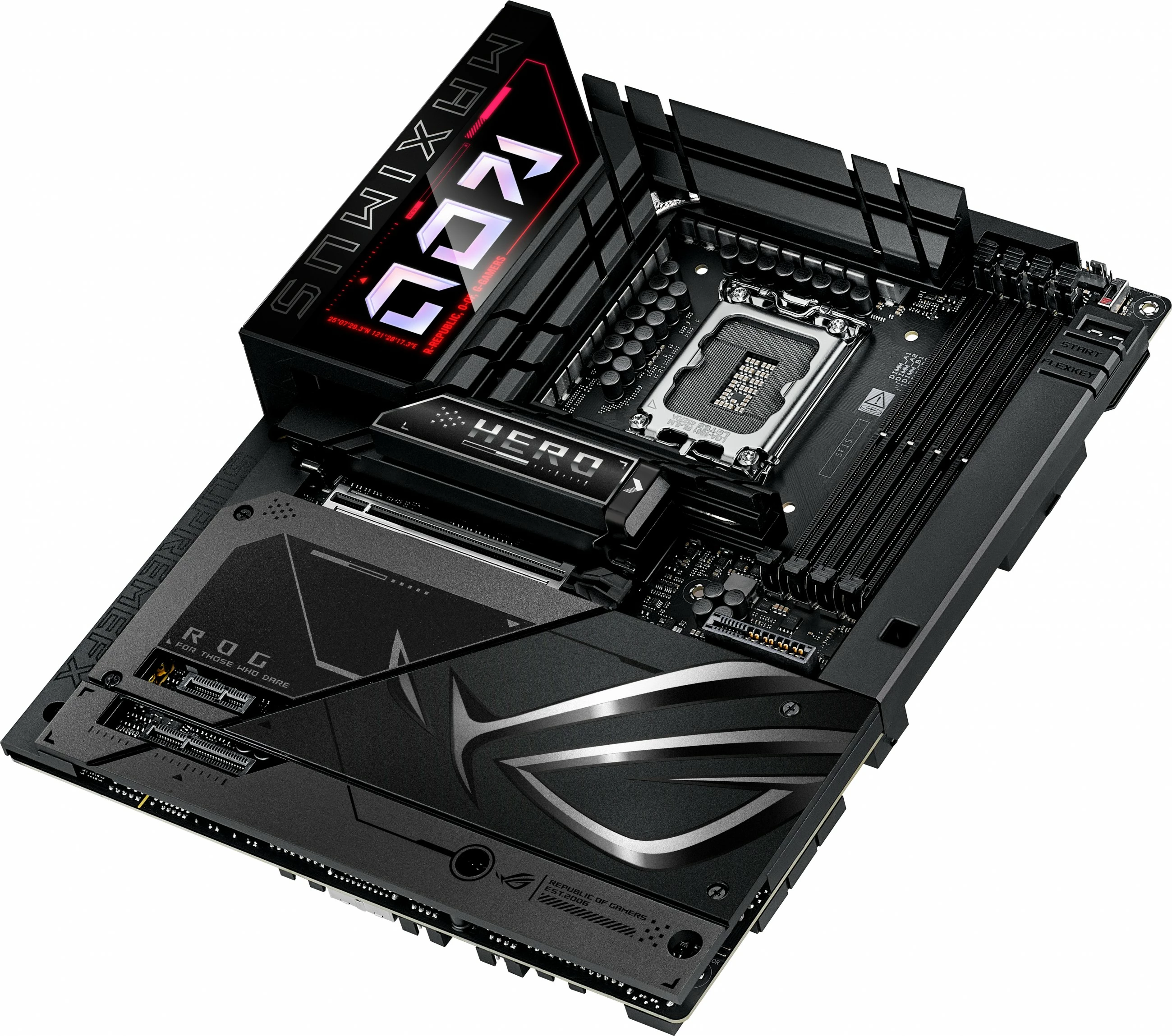 Pllakë amë ASUS ROG MAXIMUS Z890 HERO BTF, Intel, LGA 1851, DDR5, 256 GB