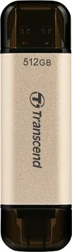 USB stick Transcend JetFlash 930C 512GB, USB 3.2, gold