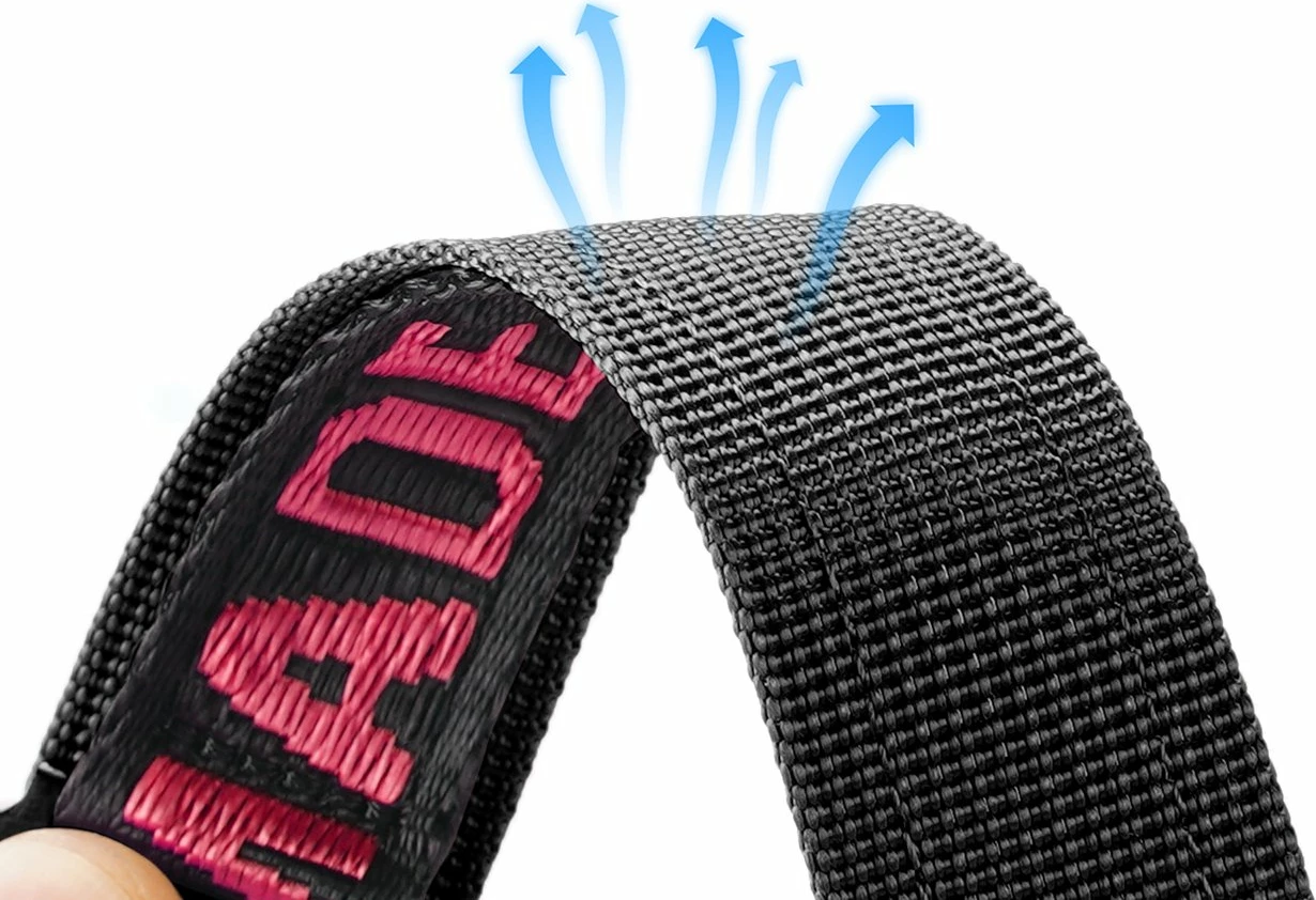 Rrip najloni për Apple Watch Dux Ducis Outdoor, 42/44/45/49mm, i zi dhe i kuq