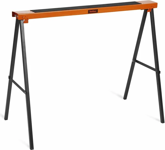 Kavalet pune palosës VONHAUS 3500101, çelik, 99x78x48 cm, set 2 copë, portokalli/zi