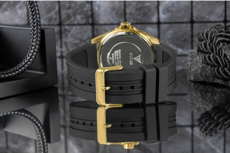 Orë dore meshkuj Guess Champ GW0639G2, set me kuti