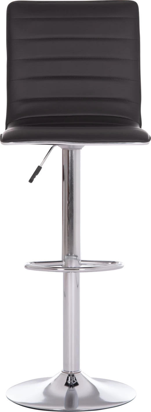 Karrige për bar rrotulluese Nexus, lëkurë PU e zezë, FH209.21, set prej 2 copash, 43x47x116cm