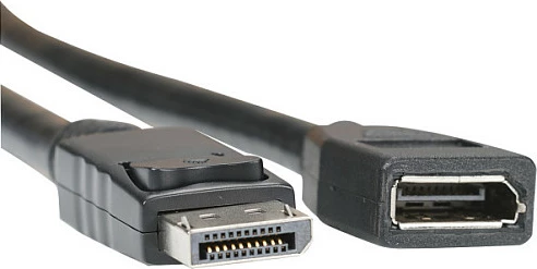Kabllo zgjatëse DisplayPort EFB Elektronik DP 1.4, 2m, 8K, e zezë