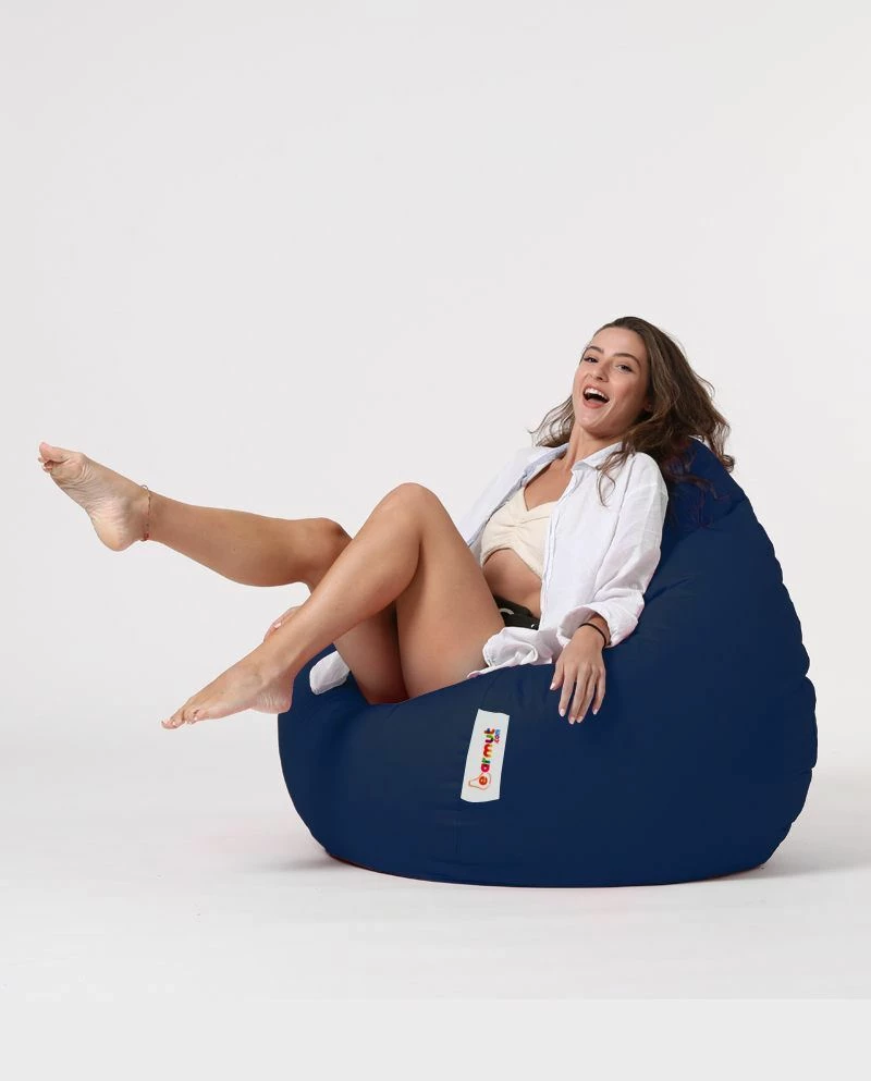 Qese për ulje XXL për kopsht, ngjyrë e kaltër e errët, Atelier del Sofa