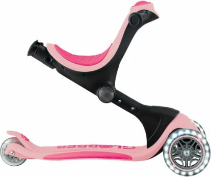 Trotinetë me ulëse Globber GO•UP DELUXE LIGHTS (646-710-2), për fëmijë