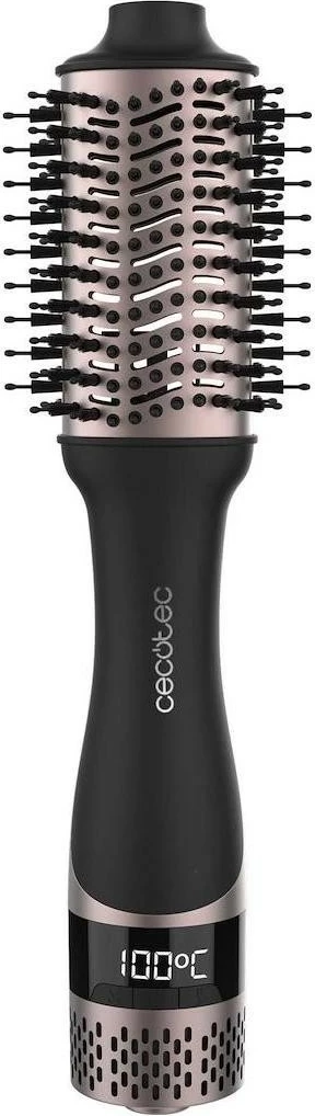 Furçë drejtimi flokësh Cecotec CeramicCare Unique Touch, 1200W, e zezë