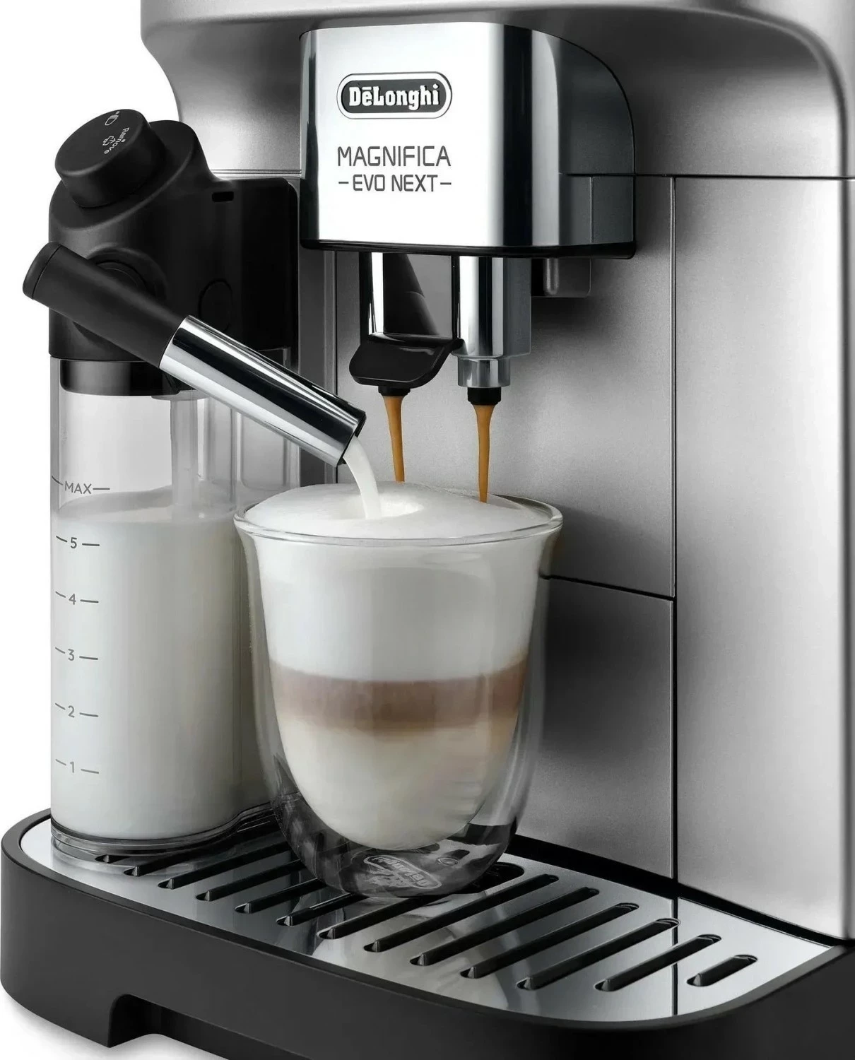 Aparat kafeje DeLonghi Magnifica Evo Next ECAM 310.80.SB, automatik, argjendtë