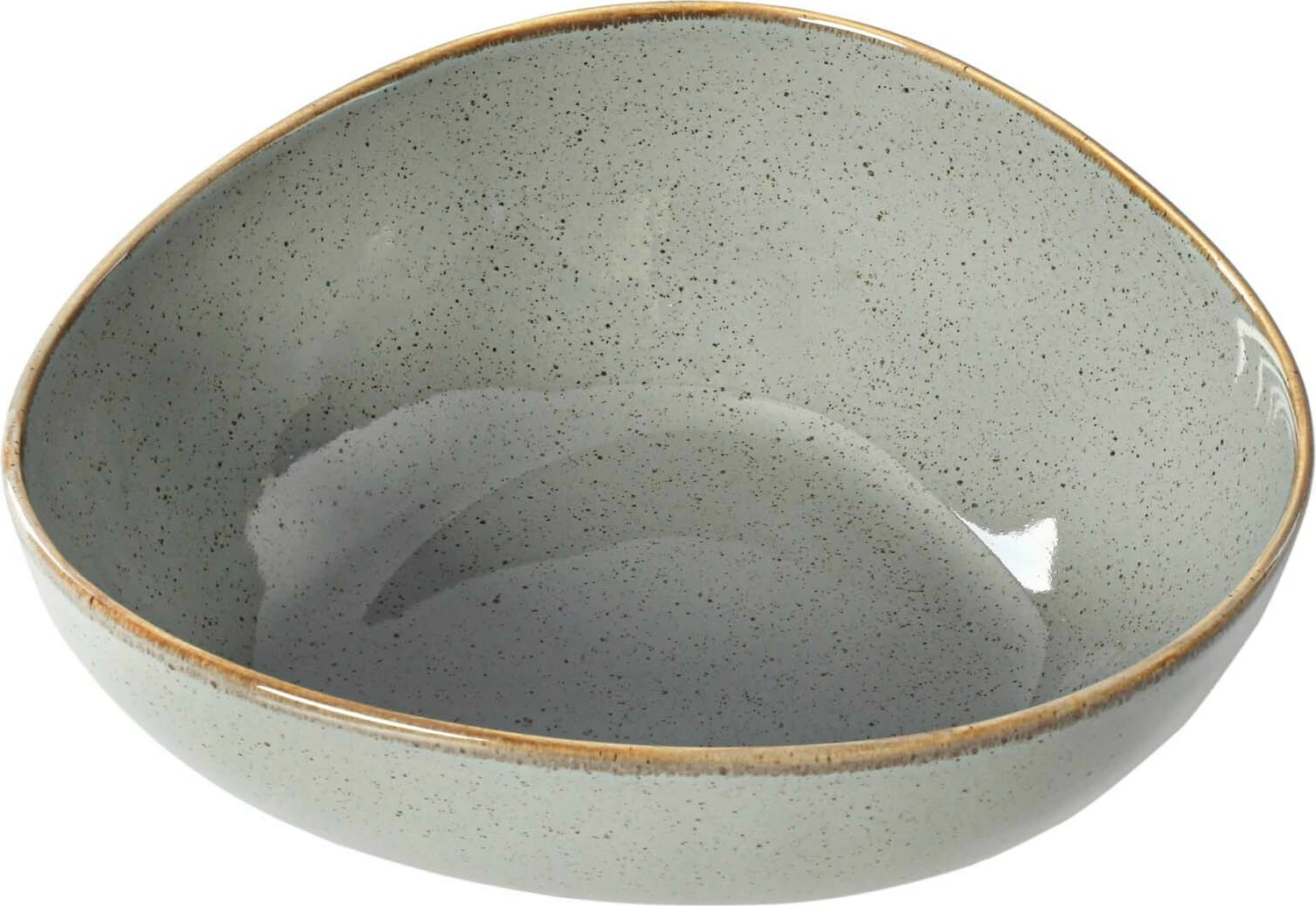 Tas trekëndor Porland Seasons Stone 400 ml 140 mm, gri e errët, set 6 copë