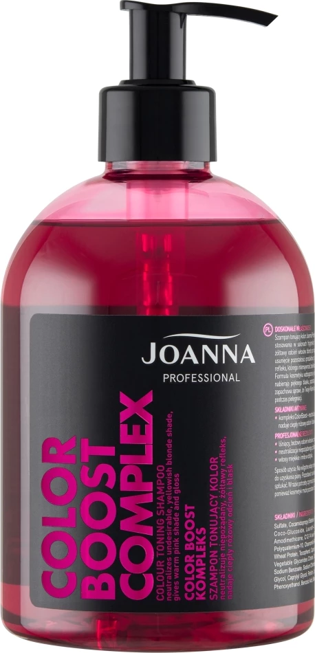 Shampon për femra Joanna Professional Color Boost Complex Toning, 500g
