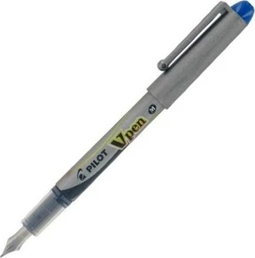 PILOT STILOGRAF V PEN SILVER BLUE