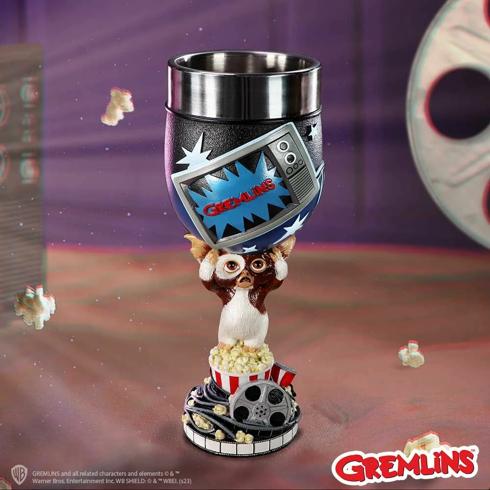 Mug NEMESIS NOW Gremlins Gizmo 200 ml 19.5 cm me insert inox, shumëngjyrësh, me kuti dhurate