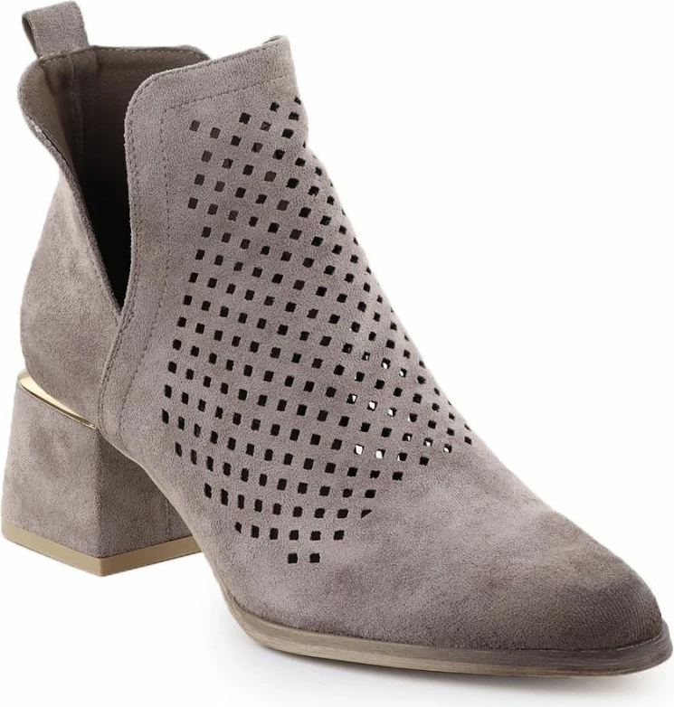 Çizme femra Potocki SZ12356, gri