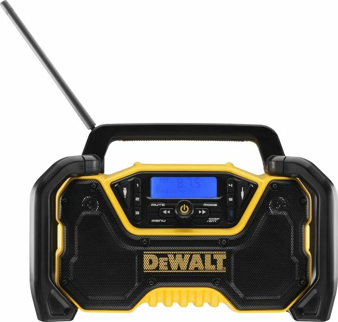 Radio ndërtimi DeWALT DCR029 Bluetooth DAB+ FM, zi/verdhe