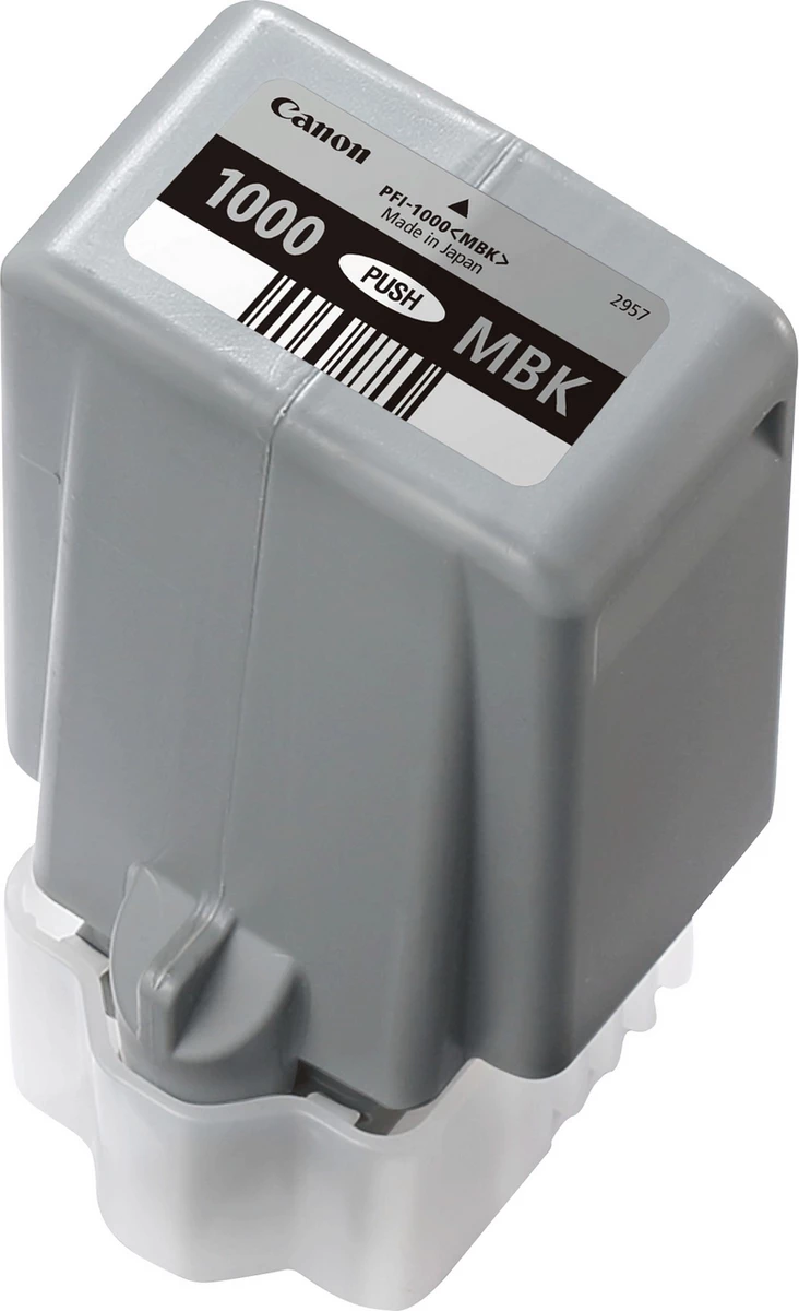 Kasetë boje, Canon, PFI-1000 MBK 0545C001, standard, e zezë mat