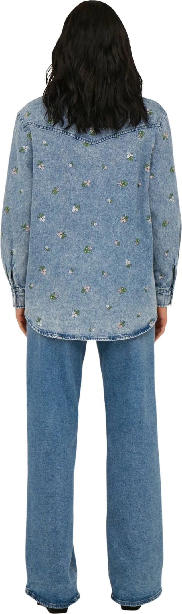 Këmishë për femra Only Onlvera 15351977, blu e çelët denim [Madhësia: S]
