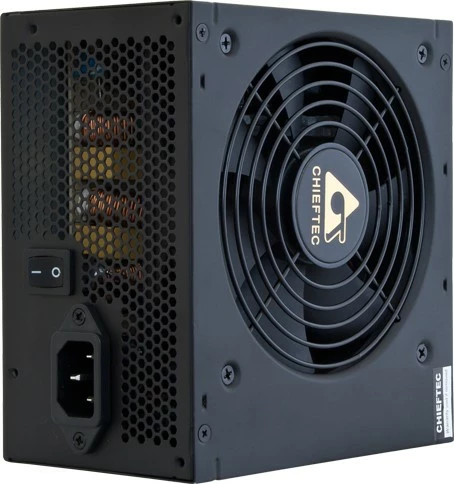 PSU Chieftec Task TPS-500S, 500 W, 80 PLUS Bronze, e zezë