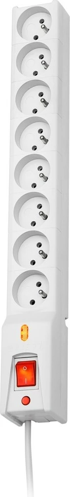 Prizë me mbrojtje nga mbingarkesa Lestar LX 810, 8 dalje, 5.0m, Gri