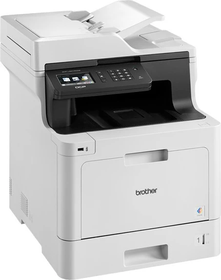 Printer multifunksional Brother DCP-L8410CDW, laser, ngjyra, A4, wireless, zi/bardhë