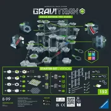 Set garë me rruza Ravensburger GraviTrax PRO Starter-Set Vertical, shumëngjyrësh