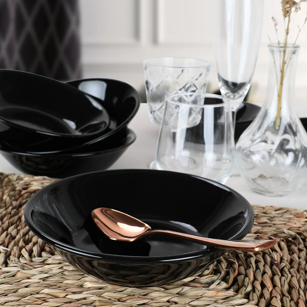 Set pjatash ëmbëlsirash qeramike (6 copë), Hermia Concept, ST042306F650A000000MACD700