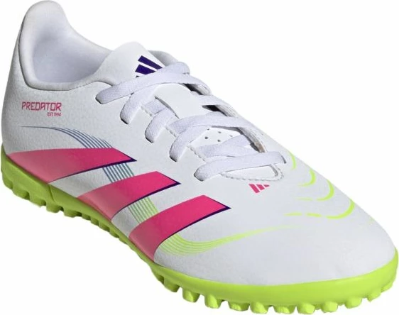 Atlete futbolli për fëmijë adidas Predator, të bardha