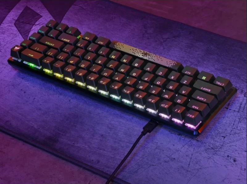 Tastierë gaming Corsair K65 PRO MINI, e zezë