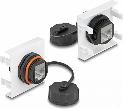 Modul rrjeti DeLOCK Easy 45 RJ45 Cat6a, 45x45 mm, S/UTP, i zi