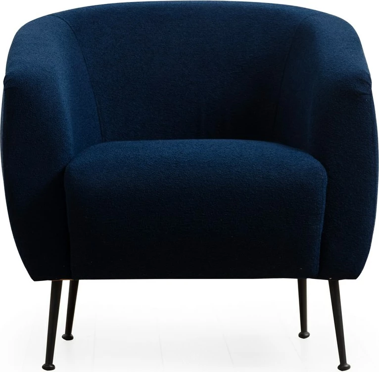 Karrige Wing Atelier del Sofa, ngjyrë e kaltër Eses